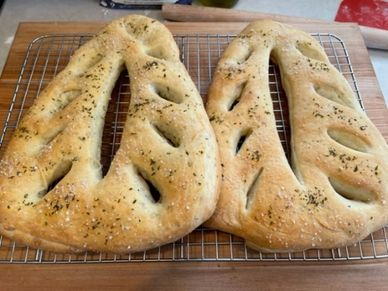 Provencal Fougasse Breads